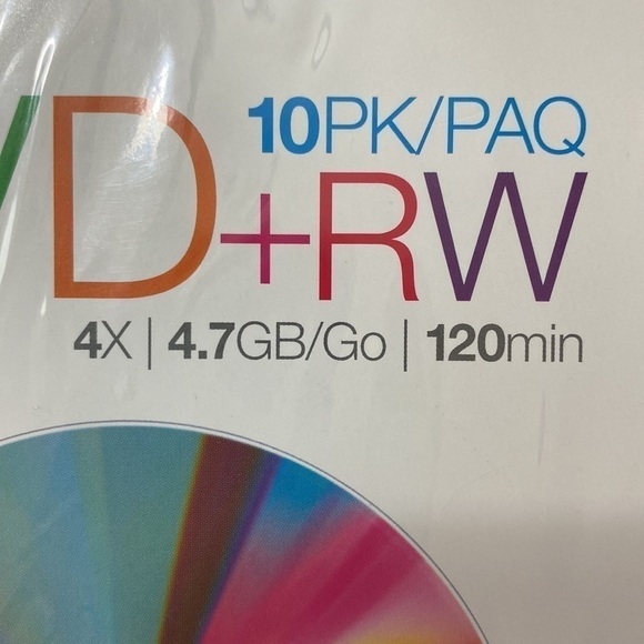 Memorex DVD RW 10 pack new 120 minute - Picture 4 of 4